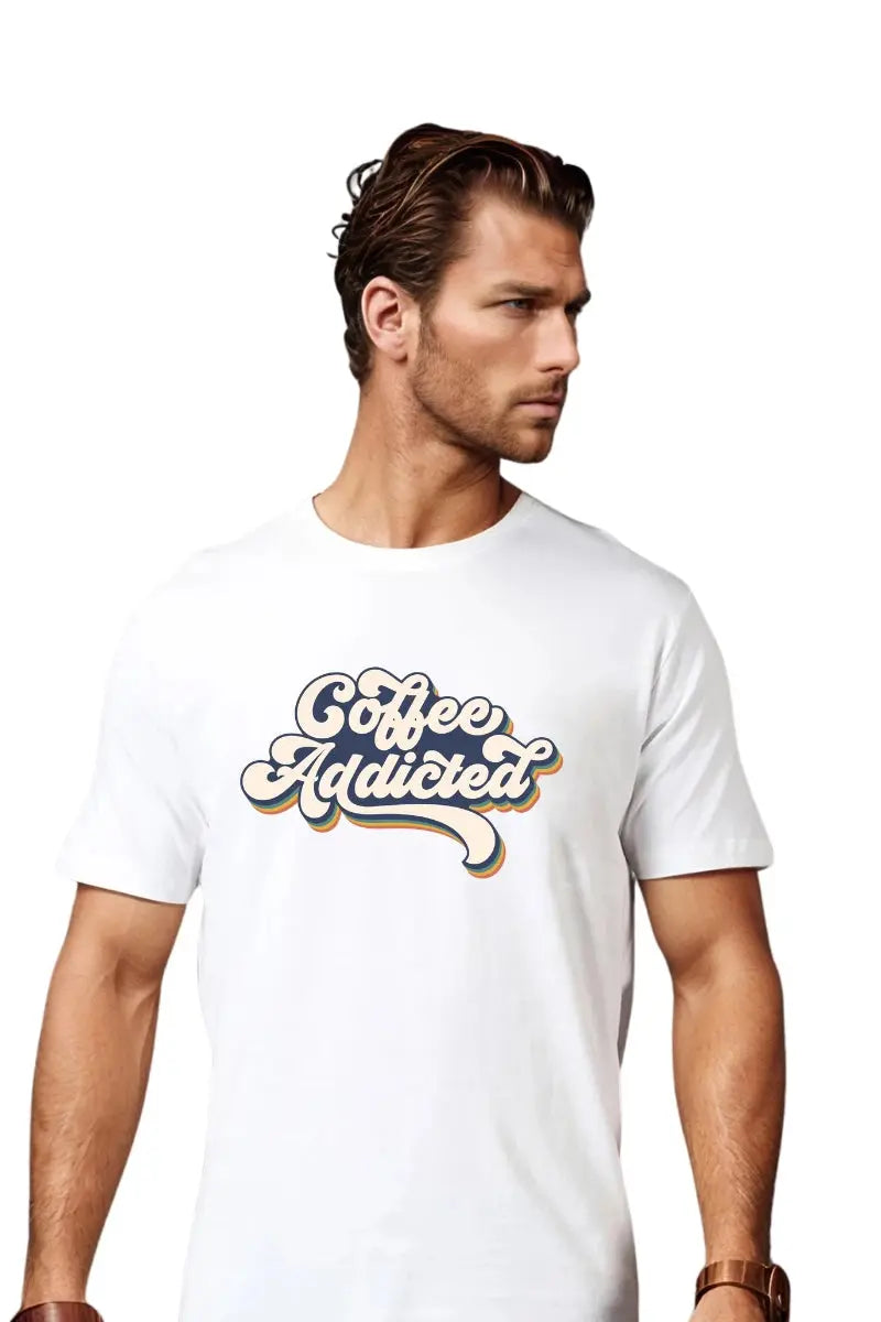 men’s printed polyester t-shirt