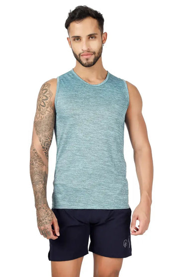 men’s polyester gym vest