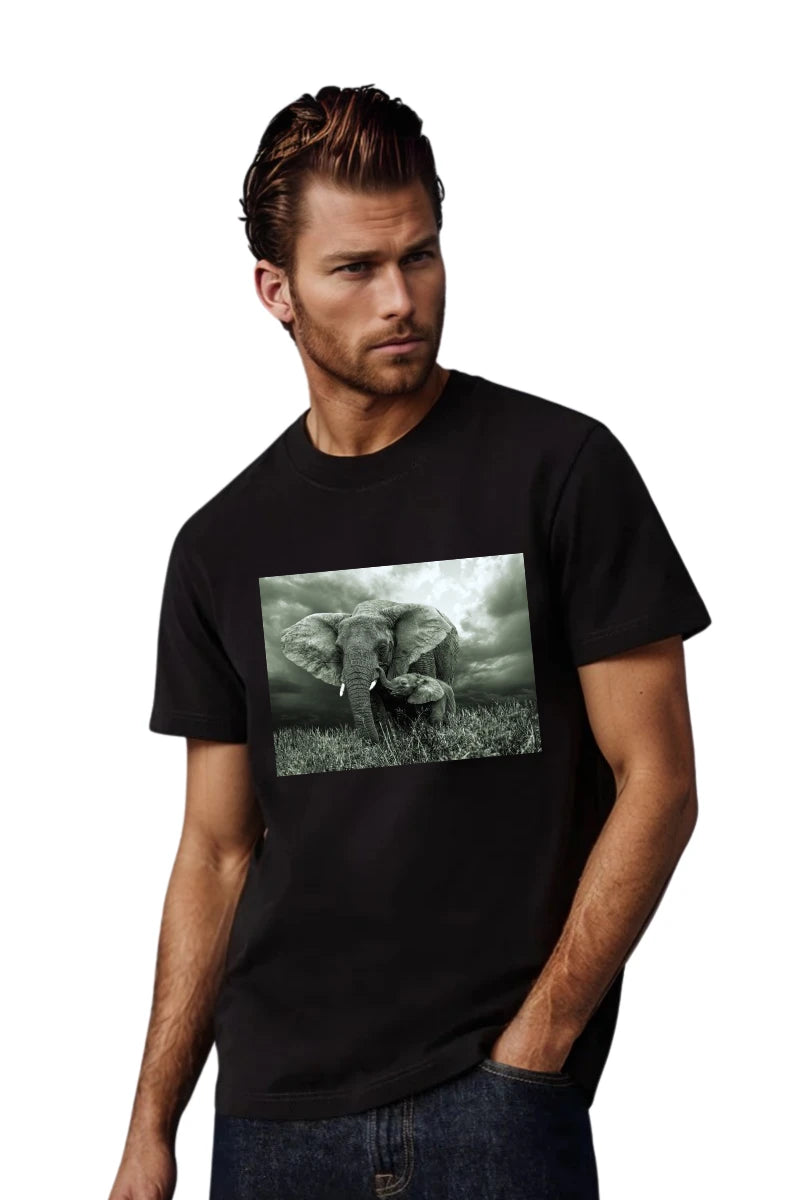 round neck polyester t-shirt