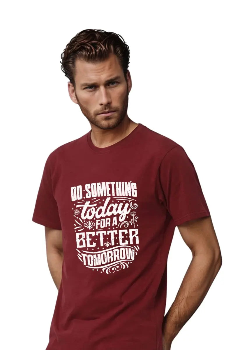 round neck casual t-shirt