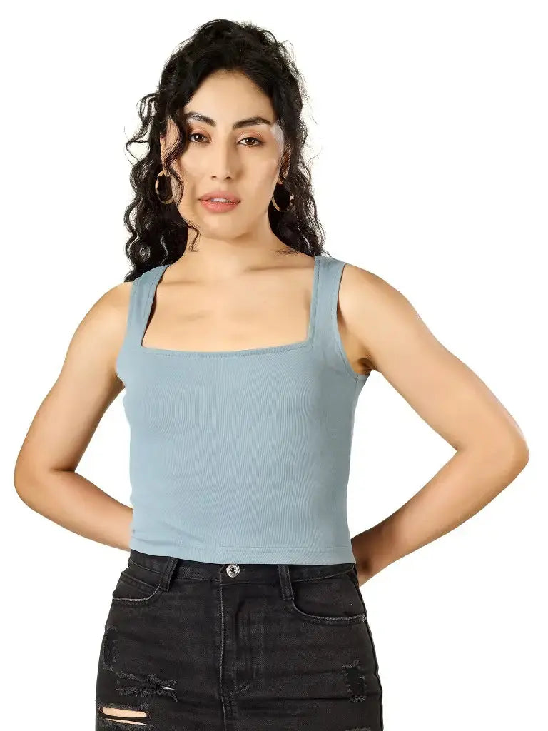 BlueFicus Casual Solid Women Top Blueficus