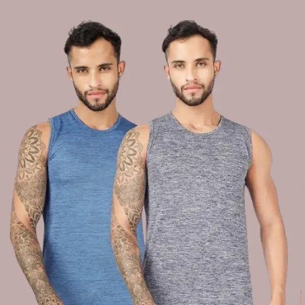 Men's Gym Vest Blueficus
