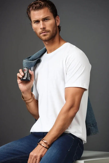 men’s polyester t-shirt