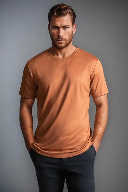 solid color gym t-shirt
