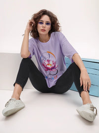 casual printed tee