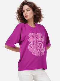 casual printed tee