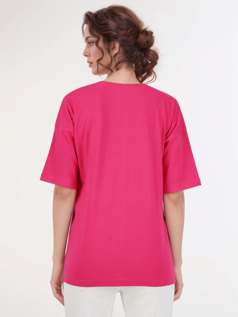 casual printed tee