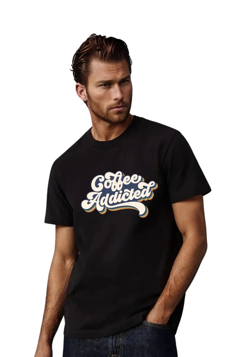 men’s printed polyester t-shirt