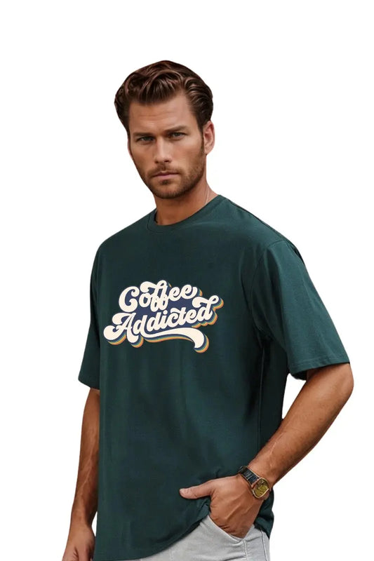 men’s printed polyester t-shirt