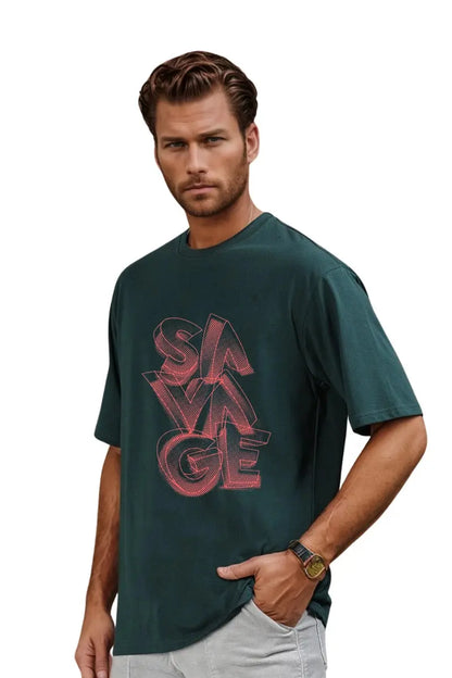 Typography t-shirt men