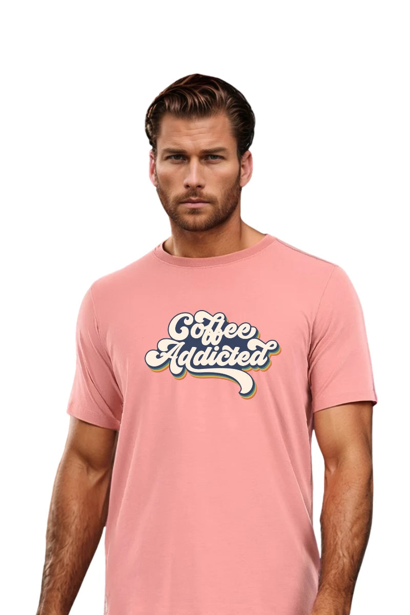 men’s printed polyester t-shirt