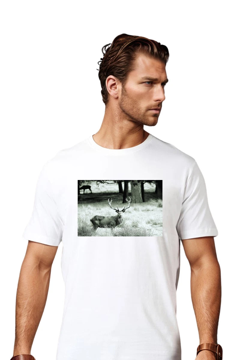 men’s printed polyester t-shirt