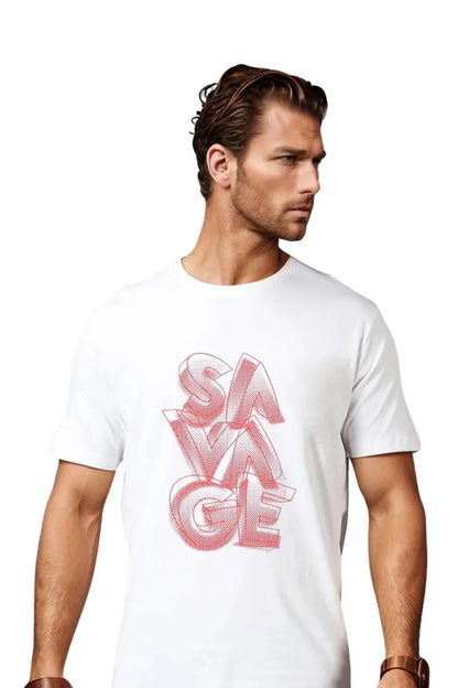 Typography t-shirt men