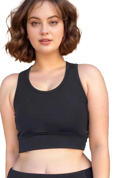 Women’s Seamless Sports Bra | Non-Padded, Wireless Full Coverage Bra for Daily Comfort, Gym & Yoga | Soft, Stretchable Activewear Blueficus