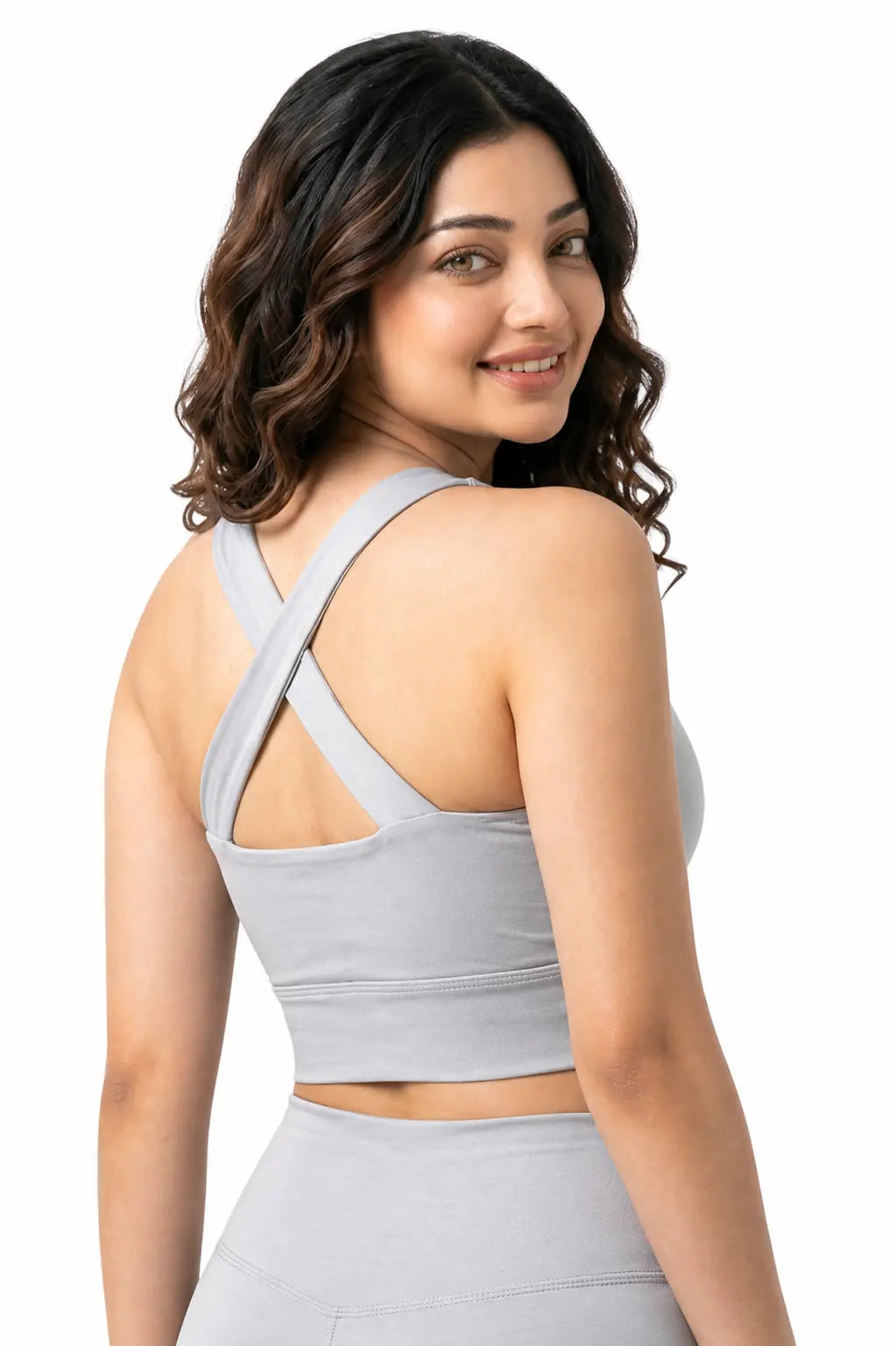 BlueFicus Cross Back Non-Padded Sports Bra Blueficus