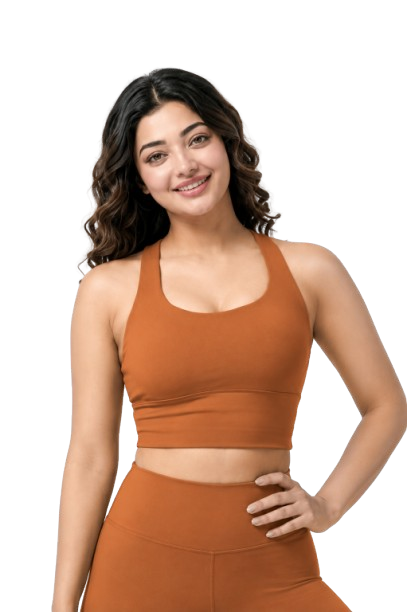 BlueFicus Cross Back Non-Padded Sports Bra