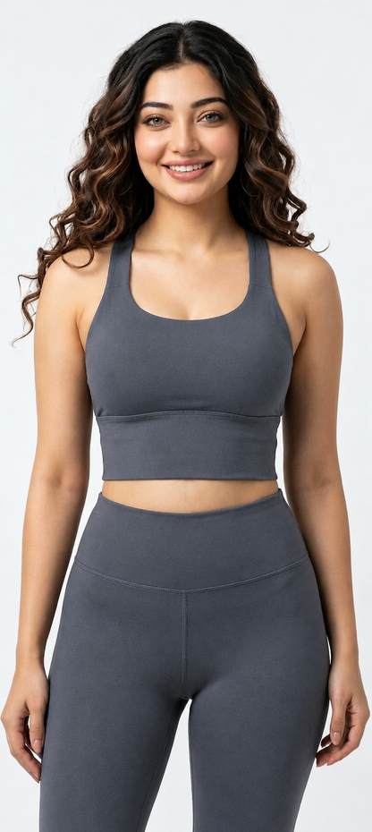BlueFicus Cross Back Non-Padded Sports Bra