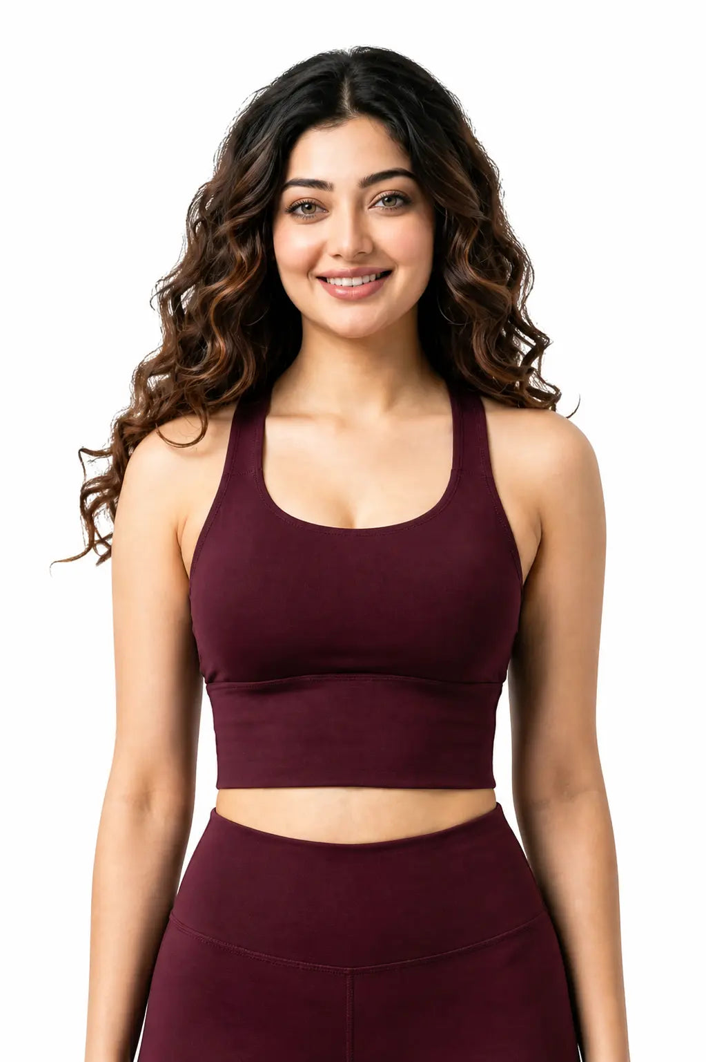 BlueFicus Cross Back Non-Padded Sports Bra Blueficus