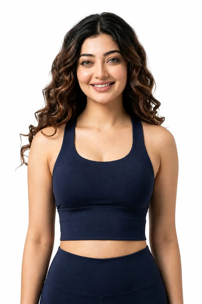BlueFicus Cross Back Non-Padded Sports Bra Blueficus