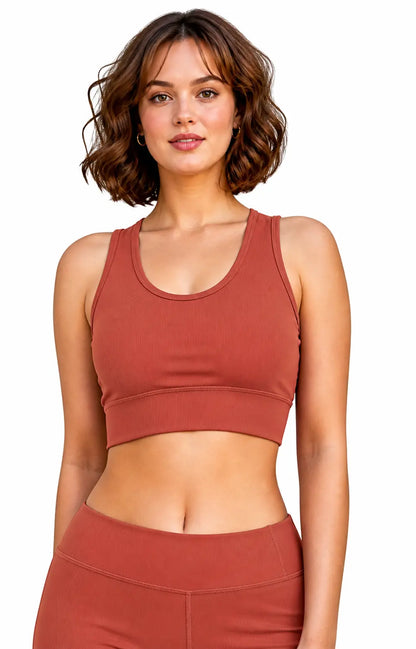Blueficus Women's Non-Padded Wireless Sports Bra | Full Coverage Gym, Yoga & Daily Wear Activewear Blueficus