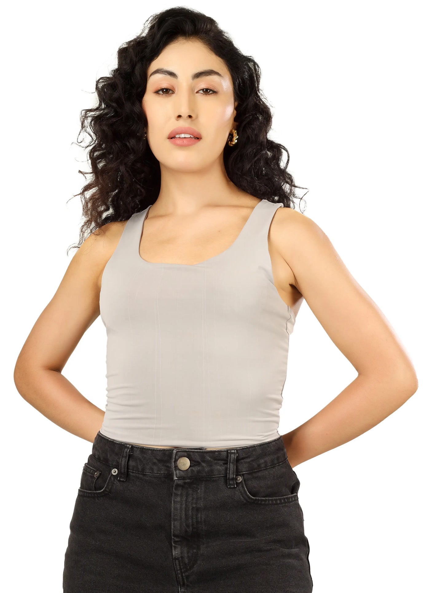 BlueFicus Casual Solid Women  Top