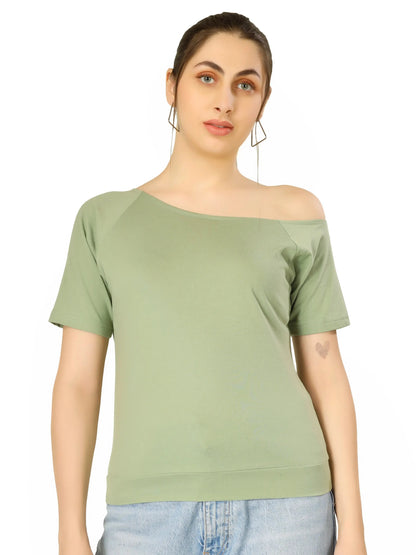 BlueFicus  Casual Regular Sleeves Solid Women  Top Blueficus